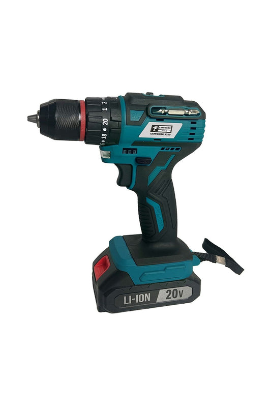 Catpower 1320 Çift Akülü Kömürsüz Darbeli Vidalama 10 mm