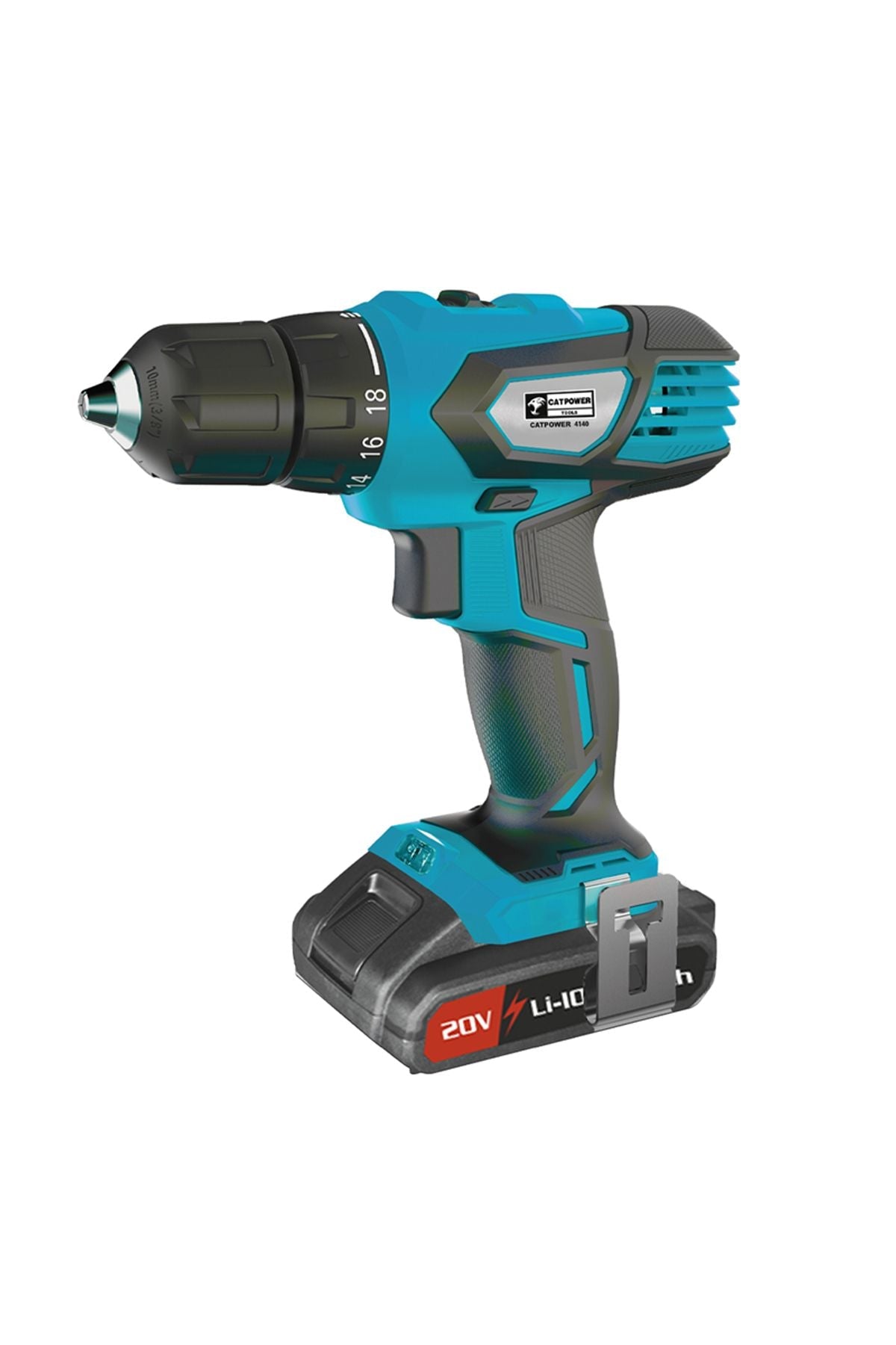 Catpower 4140 Çift Akülü Şarjlı Matkap 20V E-Toptan Hırdavat