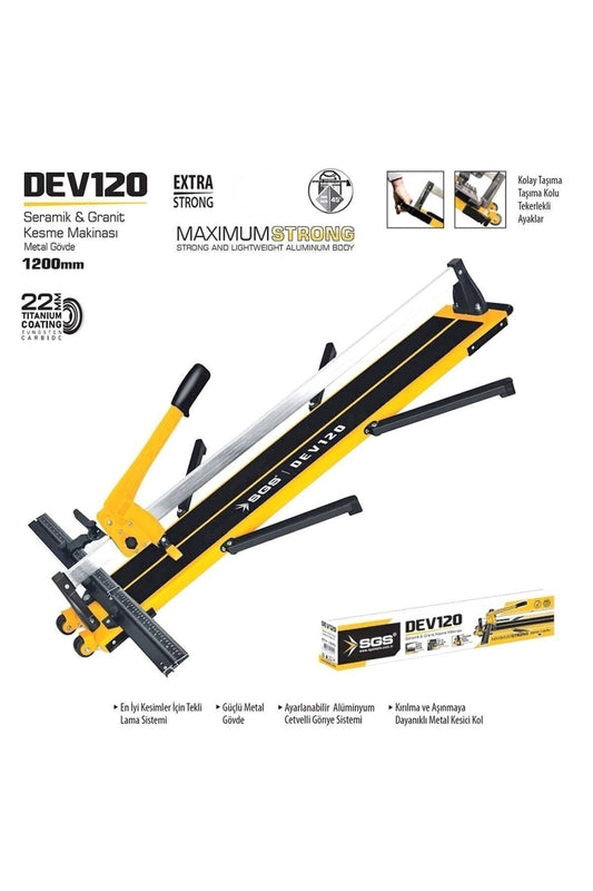 Seramik Ve Granit Kesme Makinası Dev 120 E-Toptan Hırdavat