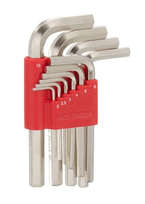 İZELTAŞ Alyan Anahtar Takımı 10 Parça (4900 00 3110)