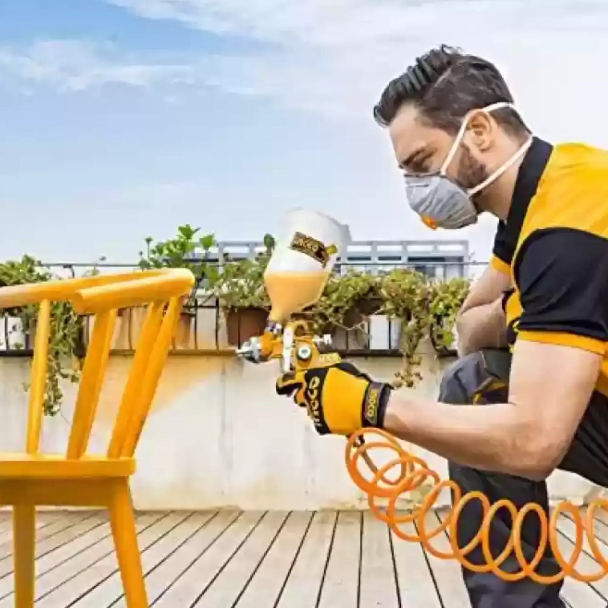Ingco ING-ASG1061 600 cc Endüstriyel HVLP Boya Tabancası - e-toptanhirdavat.com