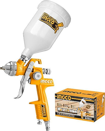 Ingco ING-ASG1061 600 cc Endüstriyel HVLP Boya Tabancası - e-toptanhirdavat.com