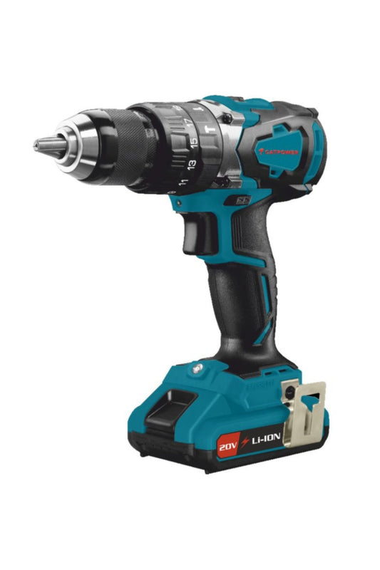 Li-Ion Akülü Vidalamalar Catpower 4110 Akülü Darbeli Vidalama Kömürsüz. 20 Volt Darbesiz Takım Çant E-Toptan Hırdavat