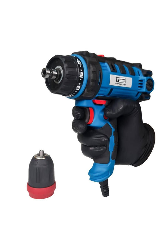 CATPOWER 5323 Elektrikli Torklu Vidalama 300Watt Çıkarılabilir Mandren ve Bits Uç Girişli E-Toptan Hırdavat