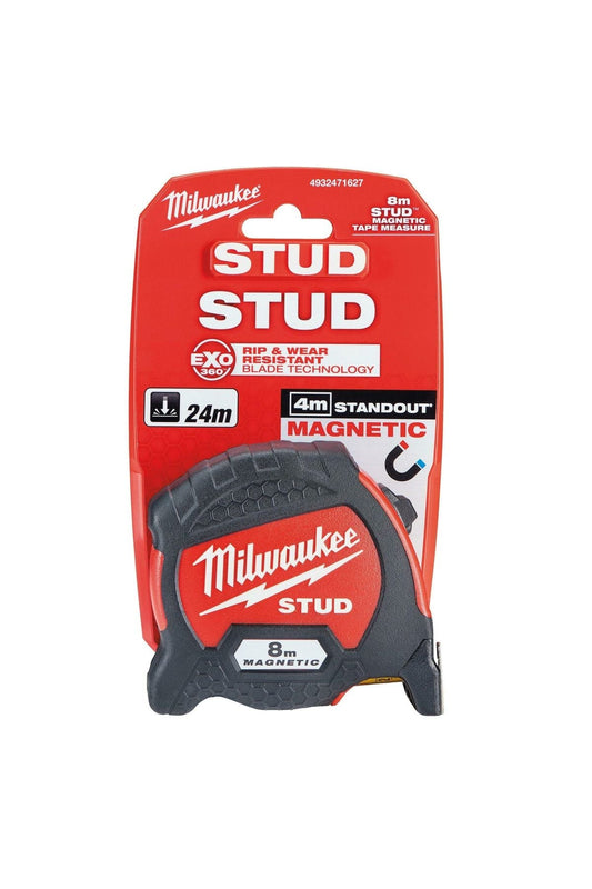 Stud Şerit Metre Manyetik 8MT 4932471627 E-Toptan Hırdavat