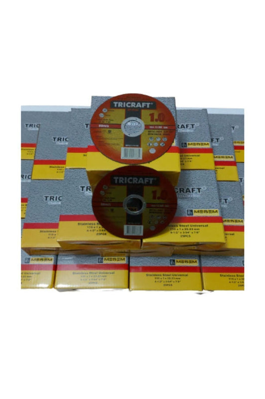 Sufi Metal Kesici Spral Taş 600 Adet 115x1mm E-Toptan Hırdavat