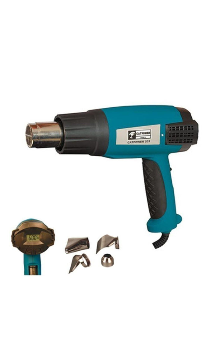 CATPOWER 203 Dijital Sıcak Hava Tabancası 2000 W - CATPOWER ürün görseli