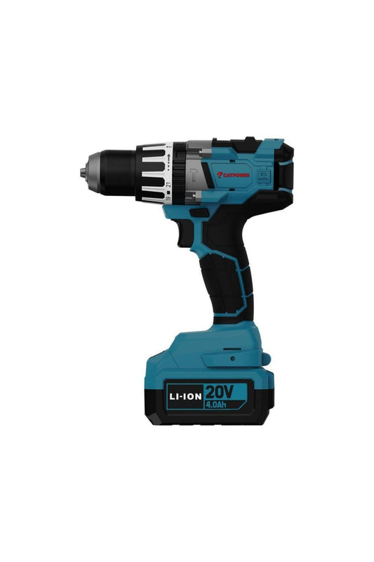 CATPOWER 4210 Akulu Darbeli Vidalama Komursuz Motor 120NM Tork 1 Ad 4 0 Ah Aku Akulu Vidalama E-Toptan Hırdavat