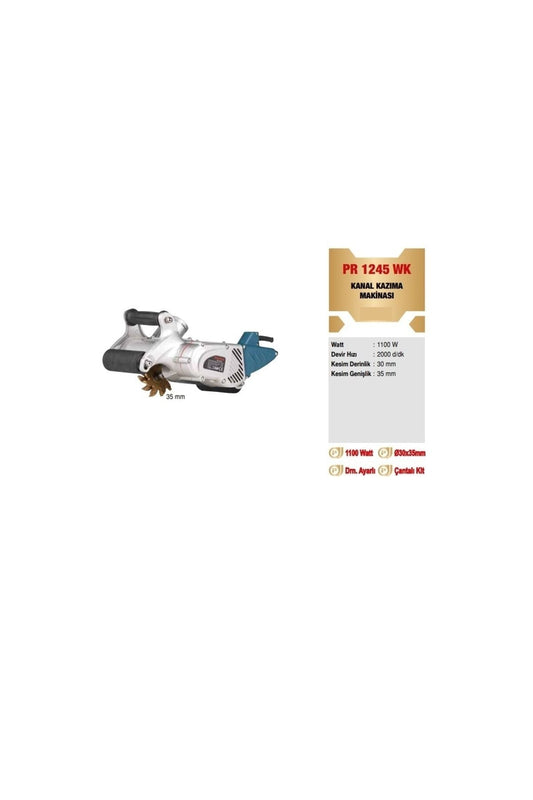 PR 1245 WK KANAL KAZIMA MAKİNASI E-Toptan Hırdavat