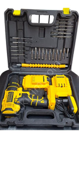 DAWREEK 24V Sarı Darbesiz Şarjlı Matkap Vidalama Set DWE-CD24 - DAWREEK detay görseli 2
