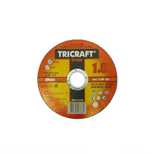 Tricraft inox 115mmx1mm Kesici Taş 600 adet